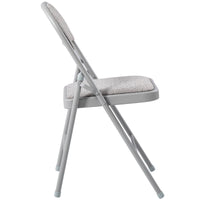 Thumbnail for Padded Folding Chair with Grey Frame