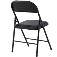 Thumbnail for Black Padded Folding Chair