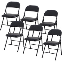 Thumbnail for Black Padded Folding Chair