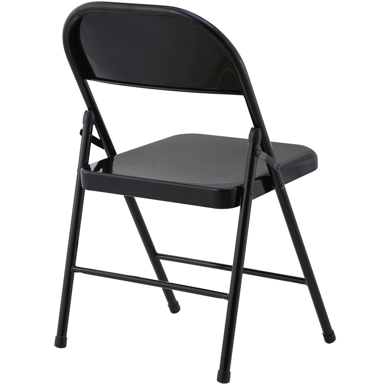 Black Metal Folding Chair