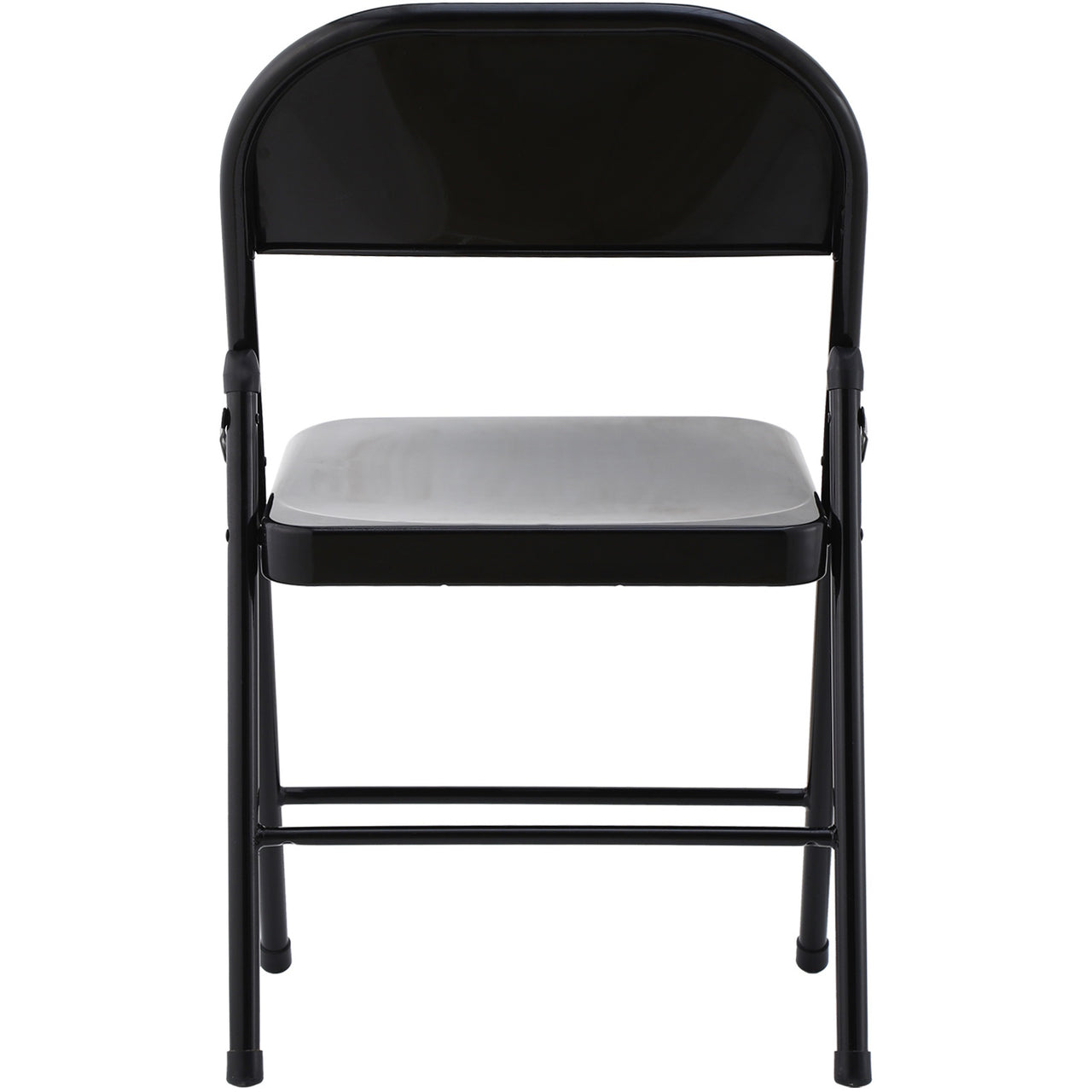 Black Metal Folding Chair