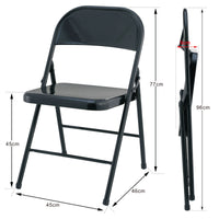 Thumbnail for Black Metal Folding Chair