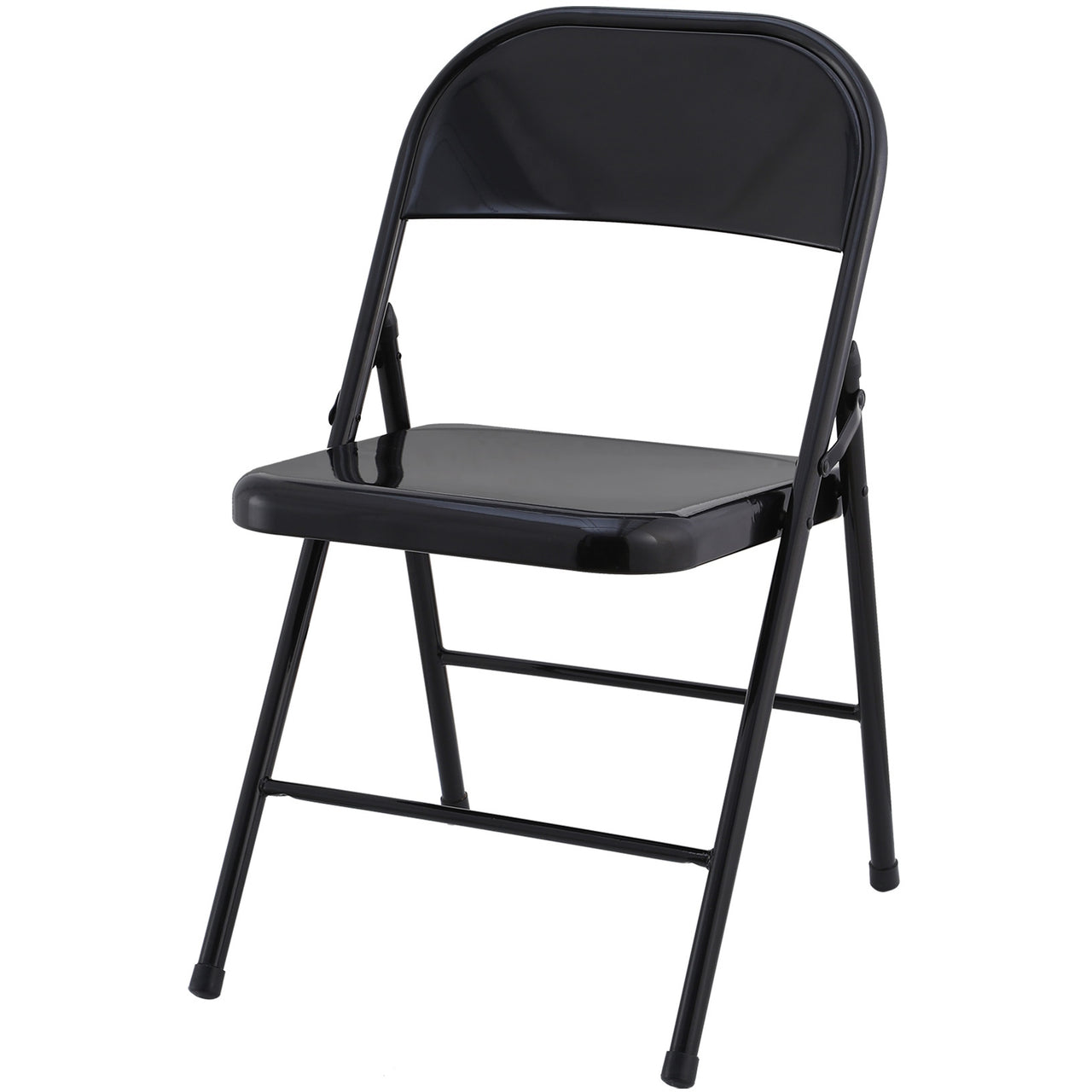 Black Metal Folding Chair