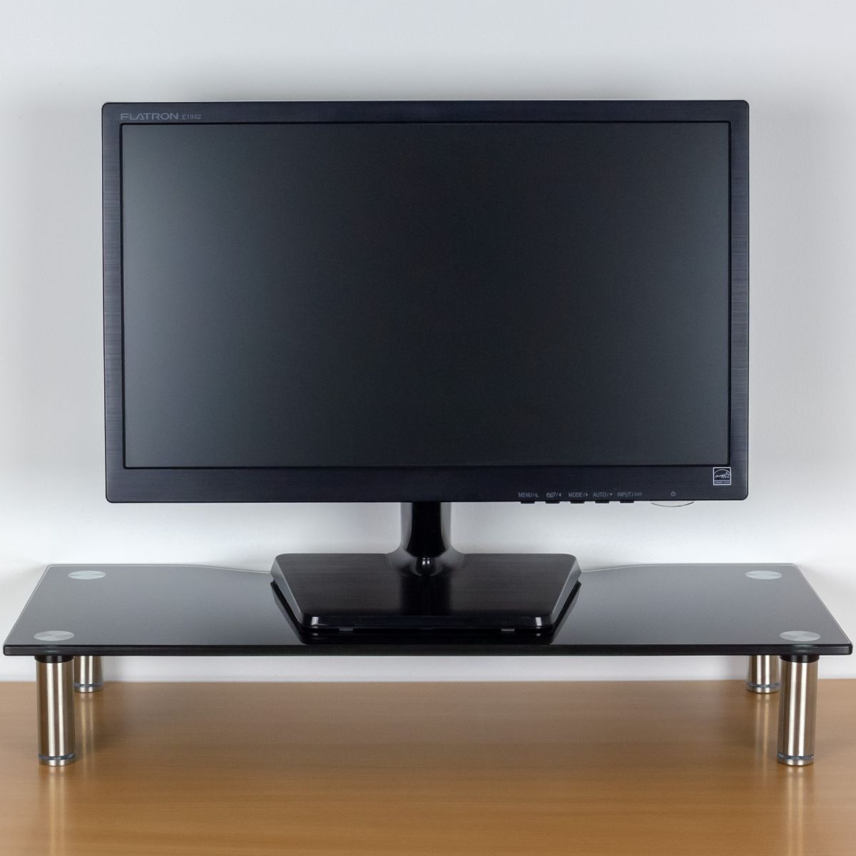 Monitor Riser Stand - 56cm Wide - Adjustable Height