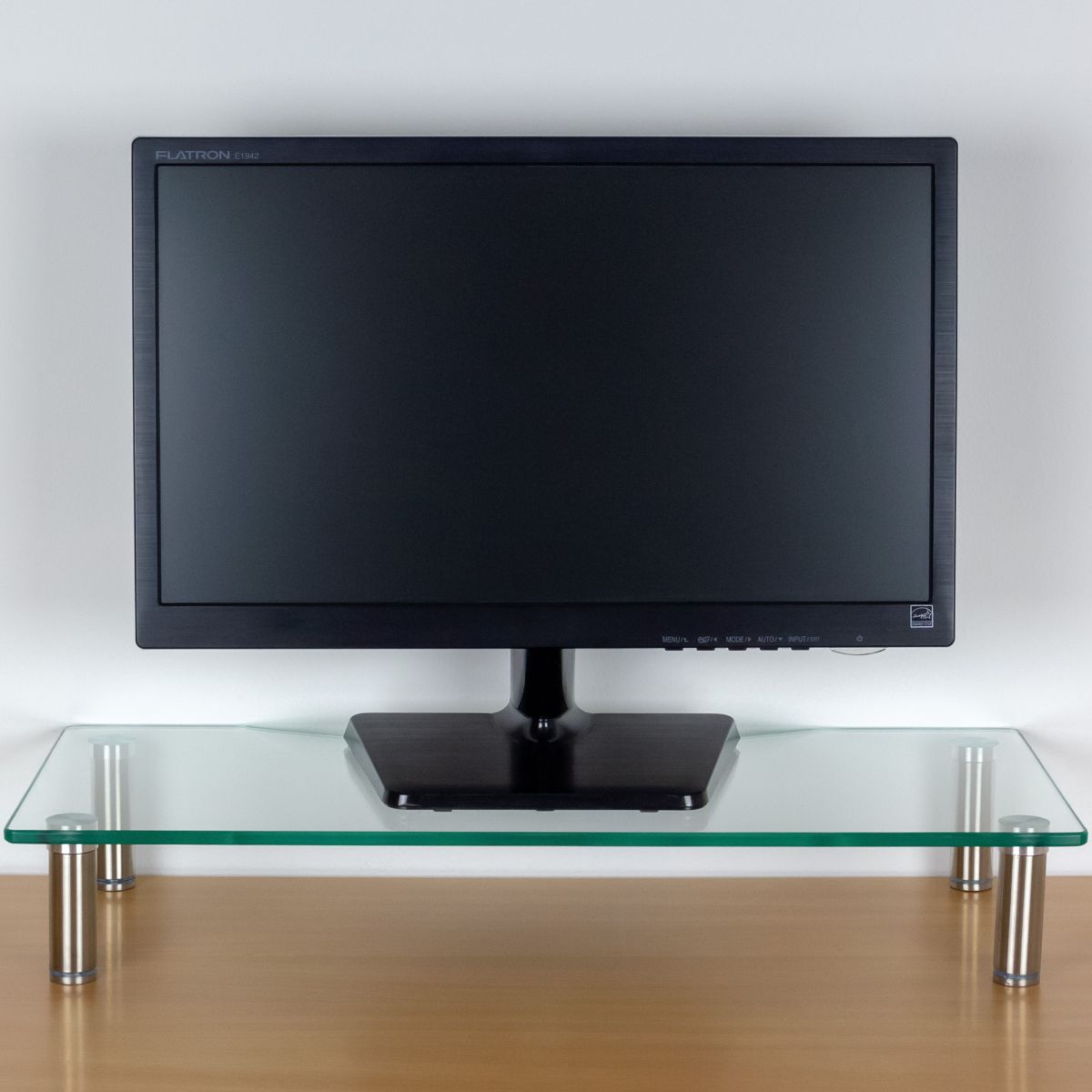 Monitor Riser Stand - 56cm Wide - Adjustable Height