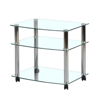 Thumbnail for 3 Tier Multi Function Mobile Trolley Table Unit on Wheels