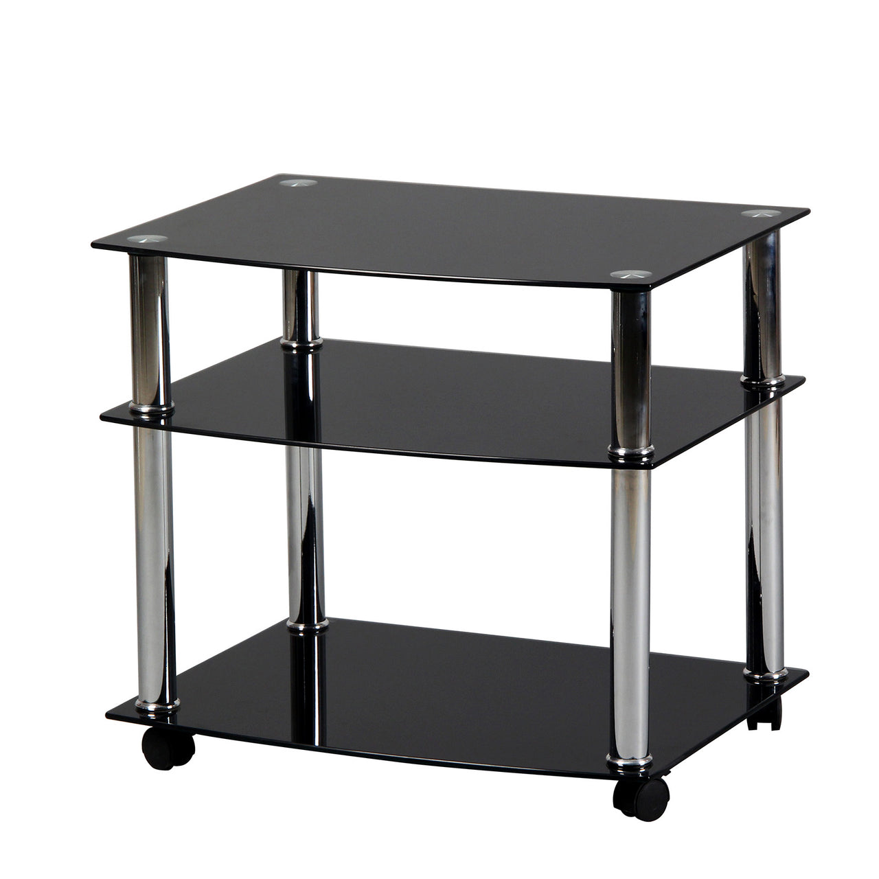 3 Tier Multi Function Mobile Trolley Table Unit on Wheels