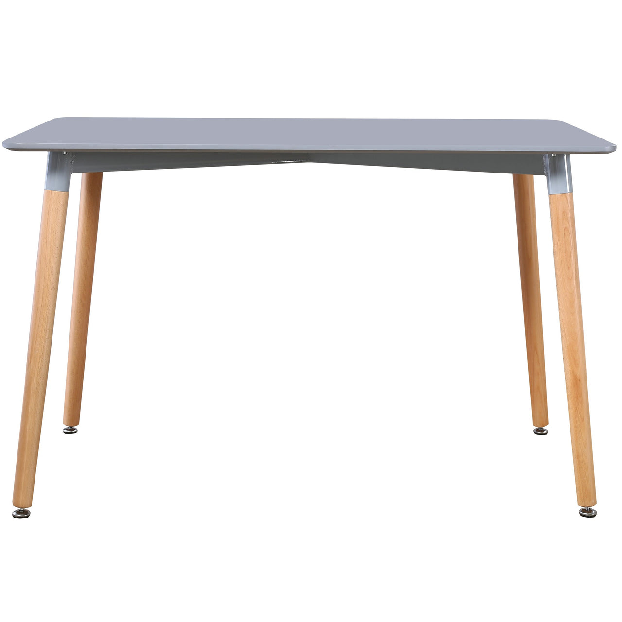 120cm Rectangular Dining Table With Solid Beech Wood Legs