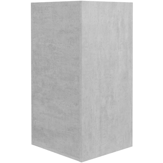 Concrete Effect Vinyl Record LP Cube Storage Box