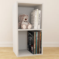 Thumbnail for White Vinyl Record LP Cube Storage Box