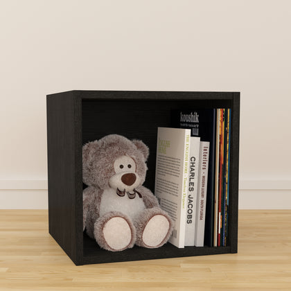 Black Vinyl Record LP Cube Storage Box