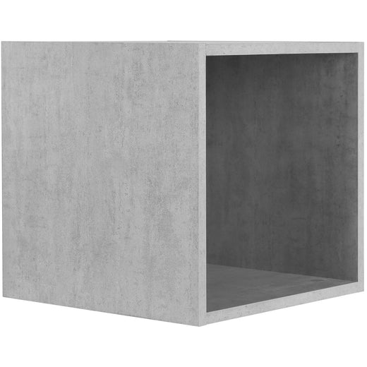 Concrete Effect Vinyl Record LP Cube Storage Box