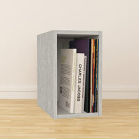 Thumbnail for Concrete Effect Vinyl Record LP Cube Storage Box