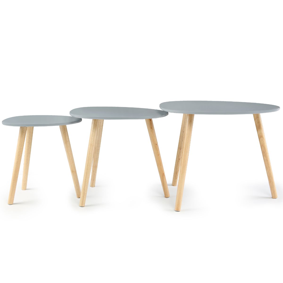 Set of 3 Scandinavian Style Tables