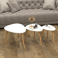 Thumbnail for Set of 3 Scandinavian Style Tables