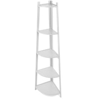 Thumbnail for 5 Tier Corner Ladder Shelving Unit