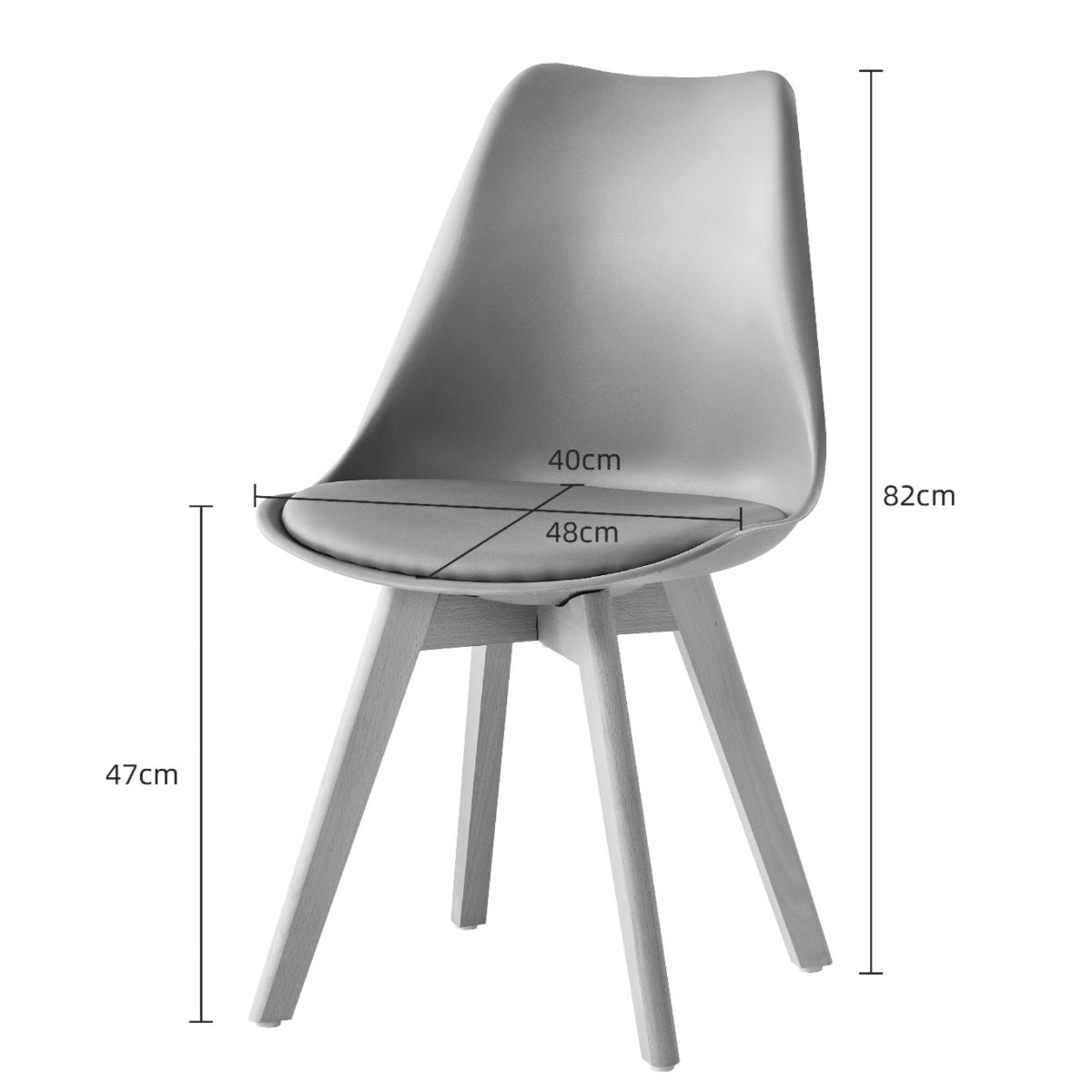 Circular Dinner Table Set with 4 Dining Chairs