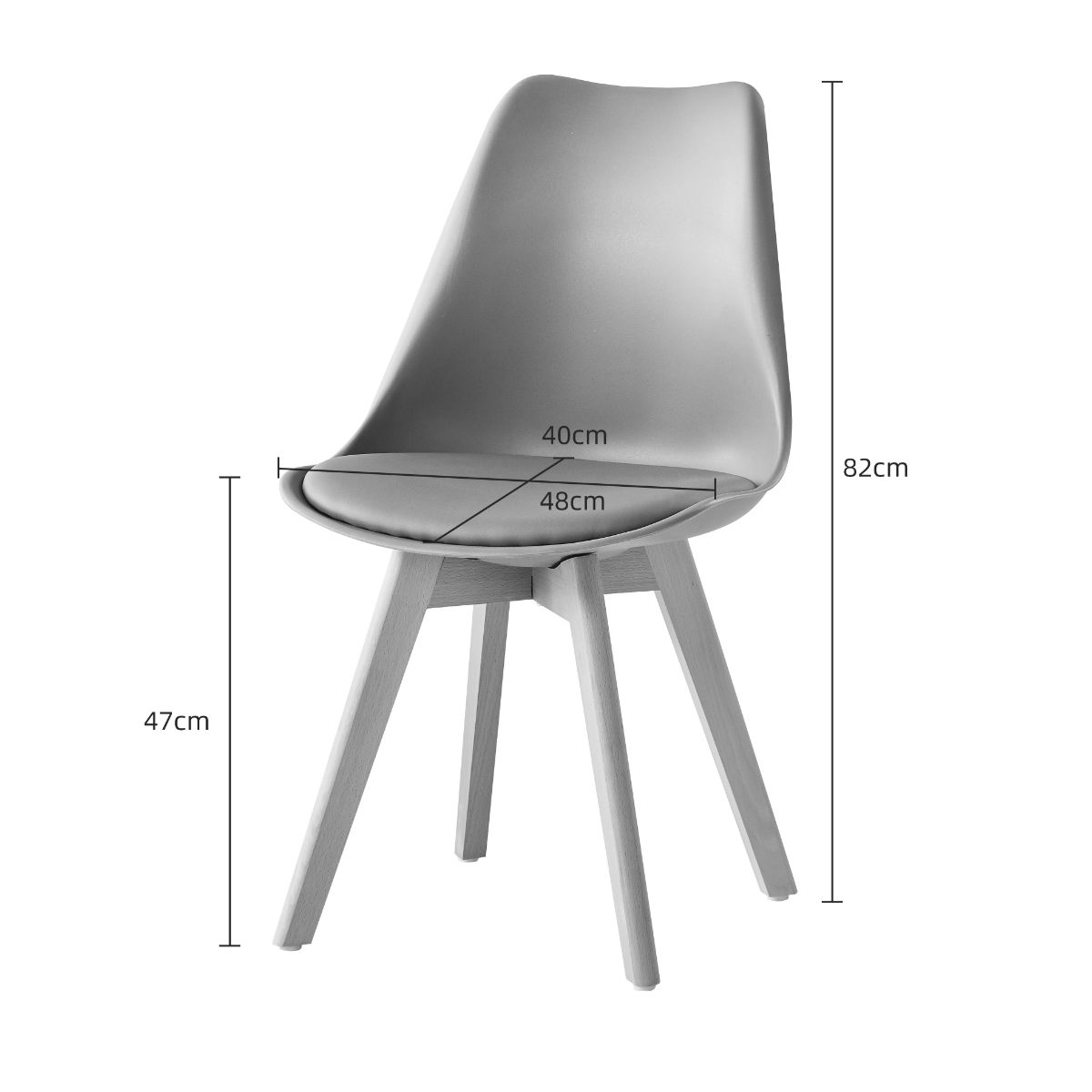 Circular Dinner Table Set with 4 Dining Chairs